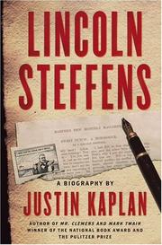 Cover of Lincoln Steffens by Justin Kaplan