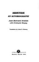 Cover of Aristide by Jean-Bertrand Aristide
