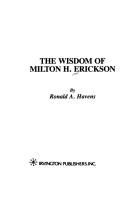 Cover of The wisdom of Milton H. Erickson by Milton H. Erickson