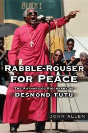 Cover of Rabble-rouser for peace by John Allen
