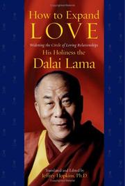 Cover of How to Expand Love by His Holiness Tenzin Gyatso the XIV Dalai Lama