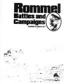 Cover of Rommel by Kenneth John Macksey