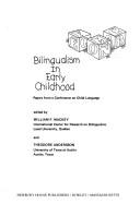 Front cover of Bilingualism in early childhood by Conference on Child Language Chicago 1971.