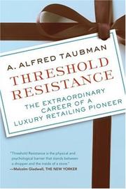 Cover of Threshold Resistance by A. Alfred Taubman
