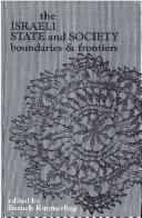 Front cover of The Israeli State and Society by Baruch Kimmerling