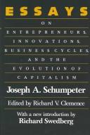 Cover of Essays by Joseph Alois Schumpeter
