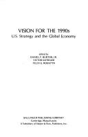 Cover of Vision for the 1990s by Daniel F. Burton