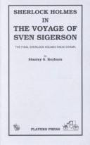 Cover of Sherlock Holmes in the voyage of Sven Sigerson by Stanley S. Reyburn