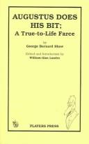 Cover of Augustus does his bit by George Bernard Shaw