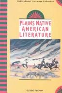 Cover of Plains Native American literature by Unknown