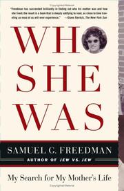 Cover of Who She Was by Samuel G. Freedman