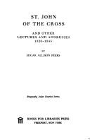 Cover of St. John of the Cross by E. Allison Peers
