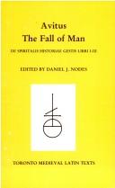 Cover of The fall of man by Avitus Saint, Bishop of Vienne
