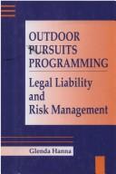 Cover of Outdoor pursuits programming by Glenda Hanna