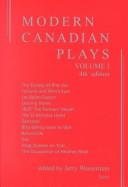 Cover of Modern Canadian plays by Jerry Wasserman