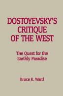Cover of Dostoyevsky by Bruce Kinsey Ward
