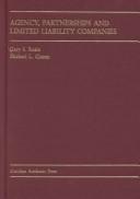 Cover of Agency, partnerships and limited liability companies by Gary S. Rosin