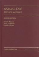 Front cover of Animal law by Sonia Waisman