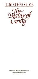 Front cover of Beauty of Caring by Lloyd John Ogilvie