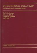 Cover of International ocean law by Ted L. McDorman