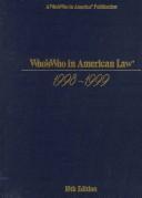 Cover of Who's Who in American Law by Marquis Who's Who