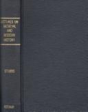 Cover of Seventeen lectures on the study of medieval and modern history and kindred subjects by William Stubbs