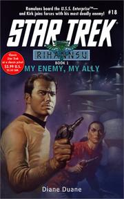 Front cover of My Enemy, My Ally by Diane Duane