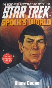 Cover of Spock's World by Diane Duane
