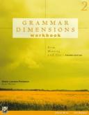 Front cover of Grammar dimensions by Victoria Badalamenti