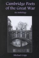 Front cover of Cambridge poets of the Great War by Michael Copp