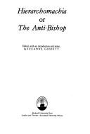 Front cover of Hierarchomachia, or the Antibishop by Suzanne Gossett