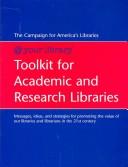 Cover of Toolkit for Academic and Research Libraries by Unknown