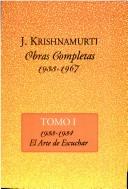 Front cover of The collected works of J. Krishnamurti by Jiddu Krishnamurti