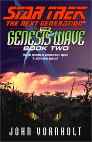 Front cover of Star Trek The Next Generation - The Genesis Wave Book Two by John Vornholt