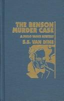 Cover of The Benson murder case by Willard Huntington Wright