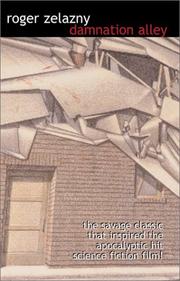 Front cover of Damnation Alley by Roger Zelazny