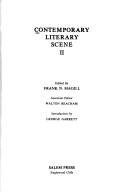 Front cover of Contemporary literary scene, II by Walton Beacham