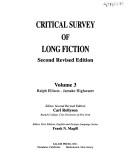 Front cover of Critical survey of long fiction by Carl E. Rollyson