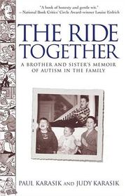 Front cover of The ride together by Judy Karasik