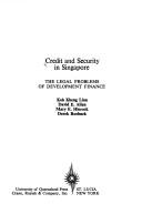 Front cover of Credit and security in Singapore by Kheng Lian Koh