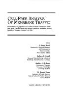 Front cover of Cell-free analysis of membrane traffic by Conference on Cell-Free Analysis of Membrane Traffic (1986 European Molecular Biology Laboratory)