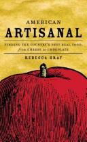 Cover of American Artisanal by Rebecca Gray