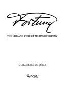 Cover of Fortuny by Guillermo de Osma