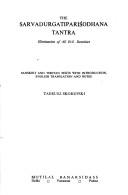 Cover of The Sarvadurgatipariśodhana tantra by Tadeusz Skorupski