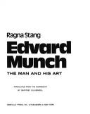 Front cover of Edvard Munch, the man and the artist by Ragna Thiis Stang