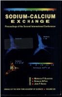 Front cover of Sodium-calcium exchange by Mordecai P. Blaustein