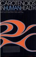 Front cover of Carotenoids in human health by Louise M. Canfield