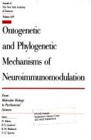 Front cover of Ontogenetic and phylogenetic mechanisms of neuroimmunomodulation by N. Fabris