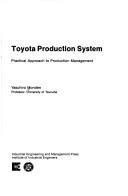 Cover of Toyota production system by Yasuhiro Monden