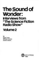 Front cover of The Sound Of Wonder by Daryl Lane